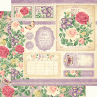 Graphic 45 Flower Market 12x12 Inch Collection Pack (4502558)